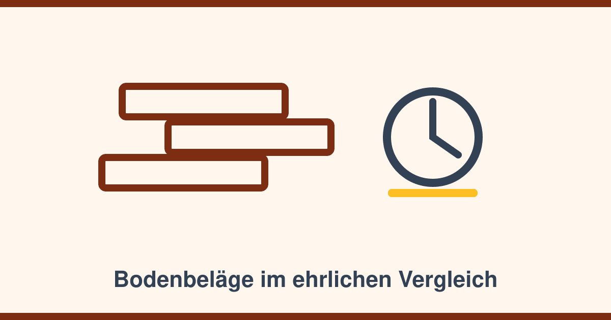 Bodenbeläge im Vergleich: Parkett, Vinyl, Laminat oder Fliesen?