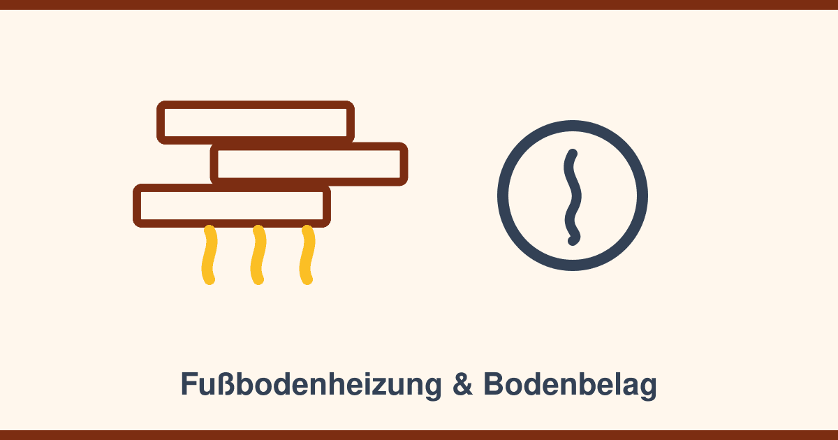 Fußbodenheizung und Bodenbelag: Welche Böden die Wärme durchlassen — und welche sie ausbremsen